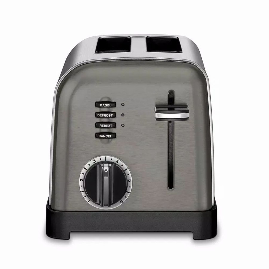 * Toasters | Toasters Cuisinart Classic Series 2-Slice Black Stainless Steel Toaster