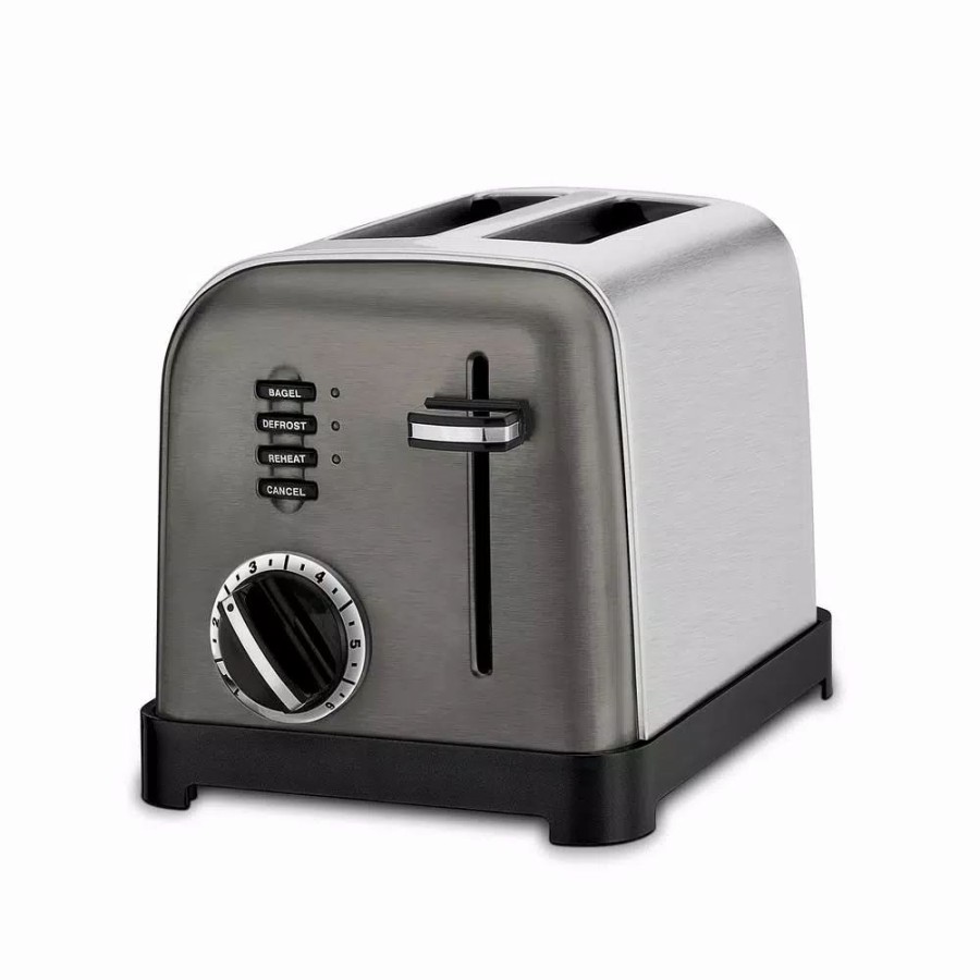 * Toasters | Toasters Cuisinart Classic Series 2-Slice Black Stainless Steel Toaster