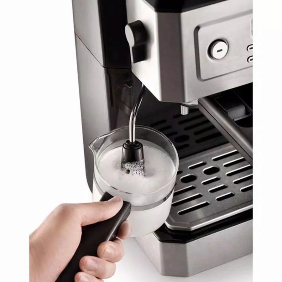 * Coffee Makers | Coffee Makers Delonghi All-In-One 10-Cup Stainless Steel Drip Cofffee Maker And Espresso Machine