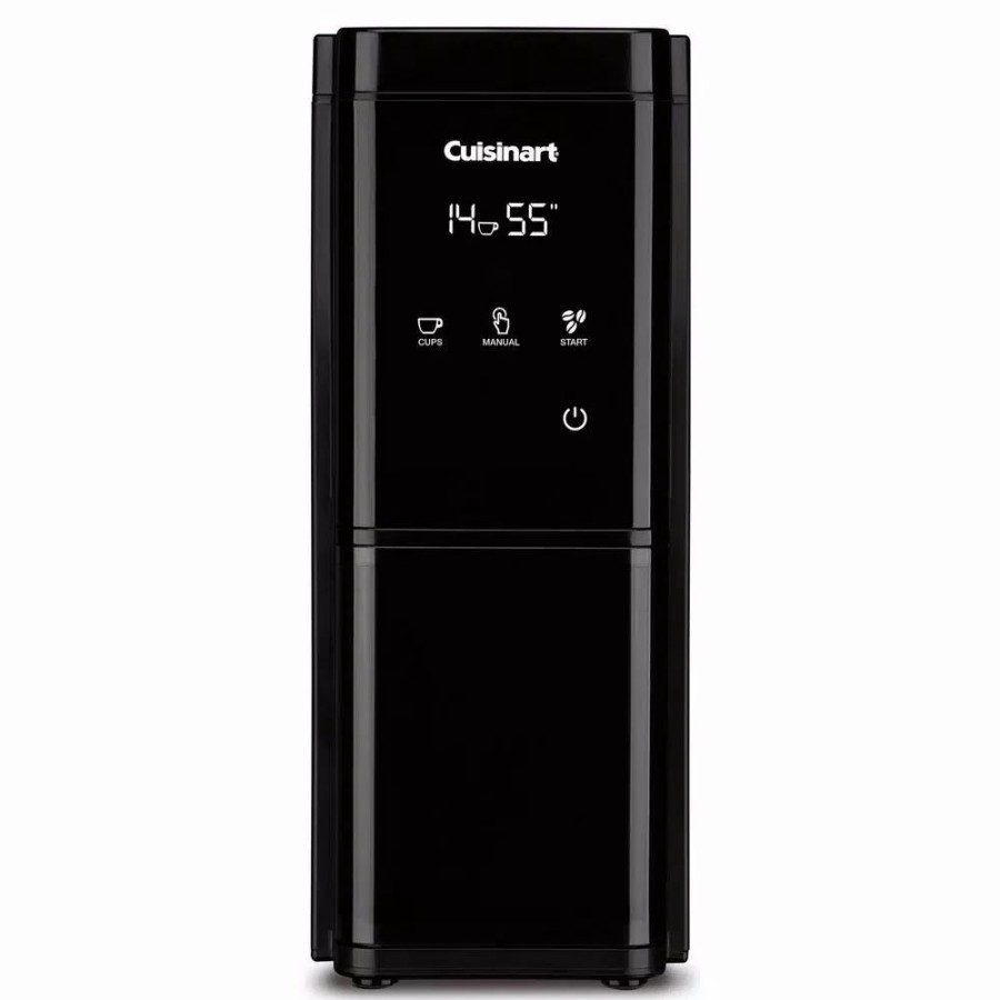 * Coffee Makers | Coffee Makers Cuisinart Touchscreen 8 Oz. Black Burr Coffee Grinder