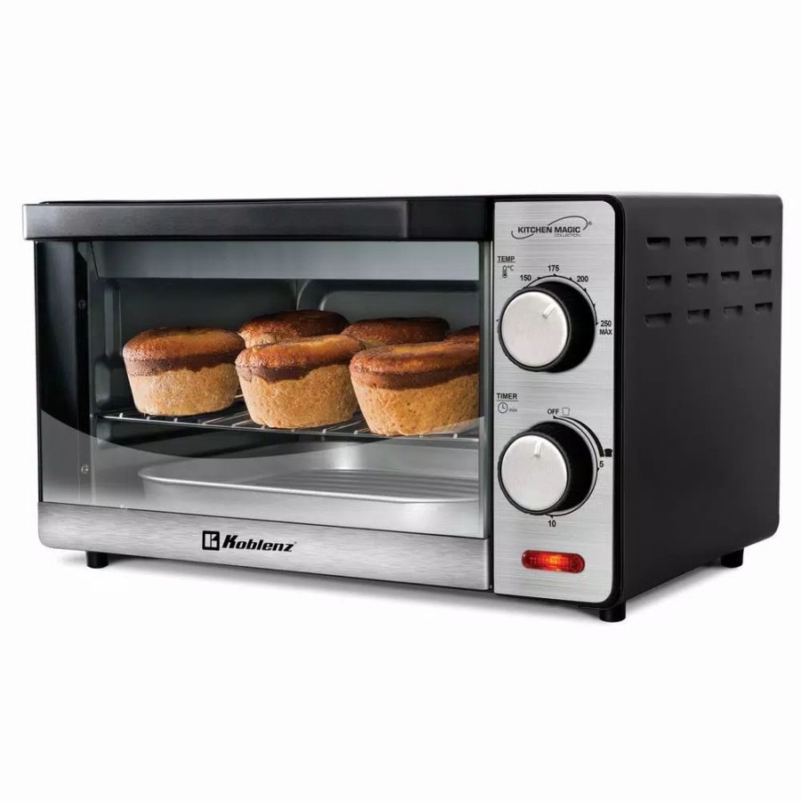 * Toasters | Toasters Koblenz Kitchen Magic Collection Silver 10-Liter Toaster Oven