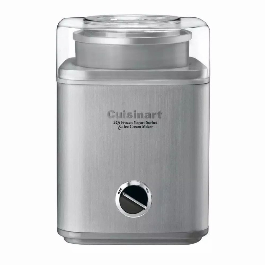 * Dessert Makers | Dessert Makers Cuisinart Cool Creations 2 Qt. Stainless Steel Ice Cream Maker