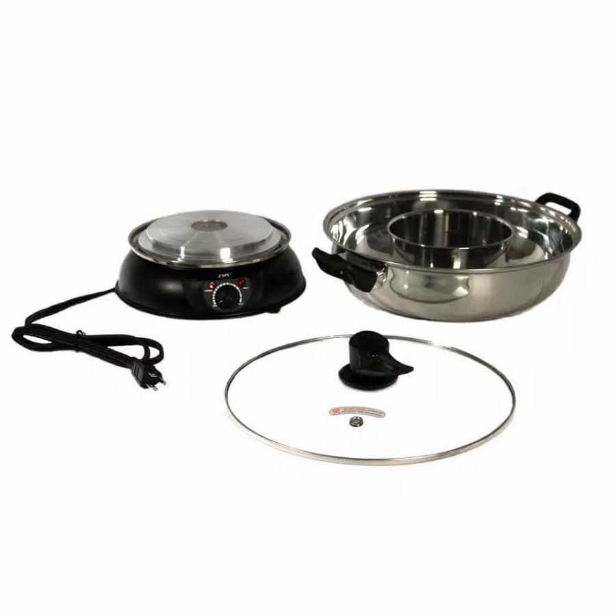 * Cookers | Cookers Spt Multi-Cooker Electric Shabu Shabu Pot (2-Compartments)