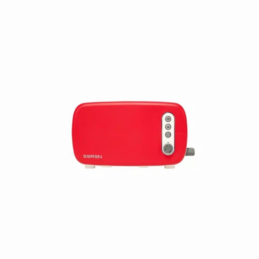 * Toasters | Toasters Berghoff Seren 2-Slice Red Long Slot Toaster