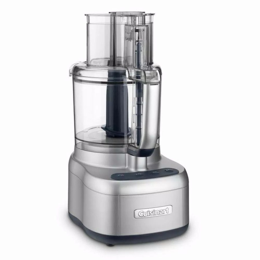 * Food Processing | Food Processing Cuisinart Elemental 11-Cup Silver Food Processor With See-Through Lid