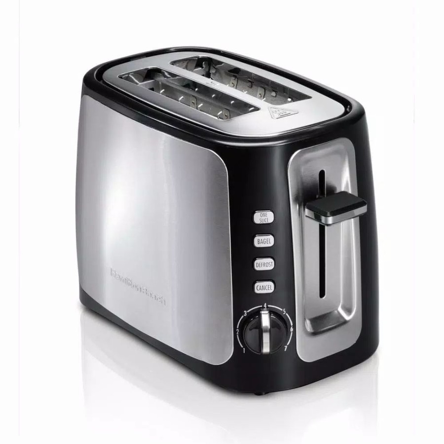 * Toasters | Toasters Hamilton Beach Sure Toast 800 W 2-Slice Stainless Steel Wide Slot Toaster