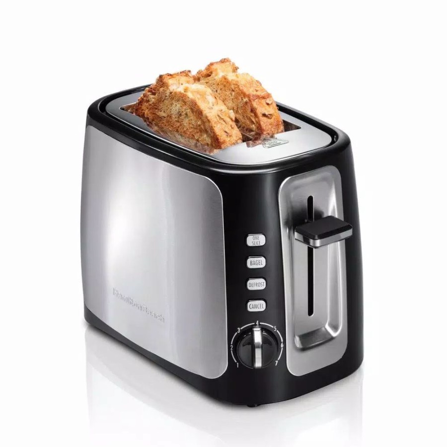 * Toasters | Toasters Hamilton Beach Sure Toast 800 W 2-Slice Stainless Steel Wide Slot Toaster