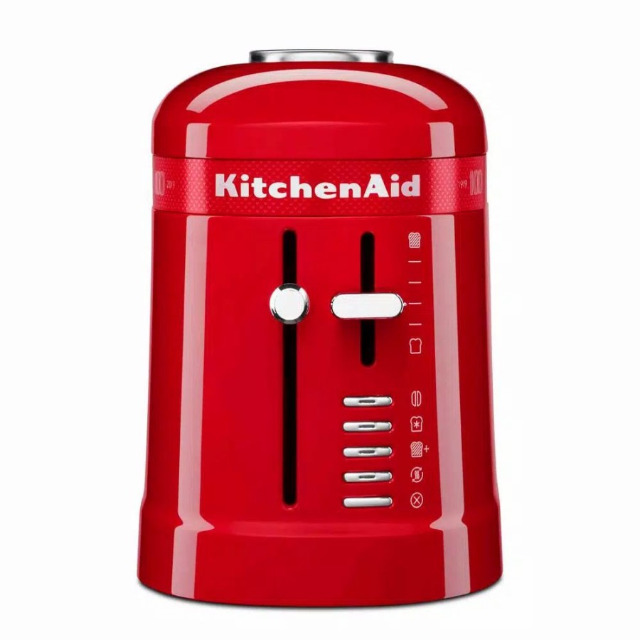 * Toasters | Toasters Kitchenaid 100-Year Limited Edition Queen Of Hearts 2-Slice Passion Red Toaster