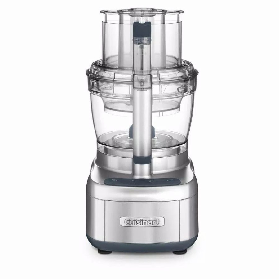 * Food Processing | Food Processing Cuisinart Elemental 13-Cup 3-Speed Silver Food Processor And Dicing Kit