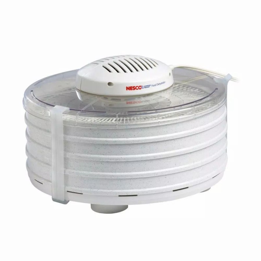 * Food Processing | Food Processing Nesco 4-Tray White Expandable Food Dehydrator