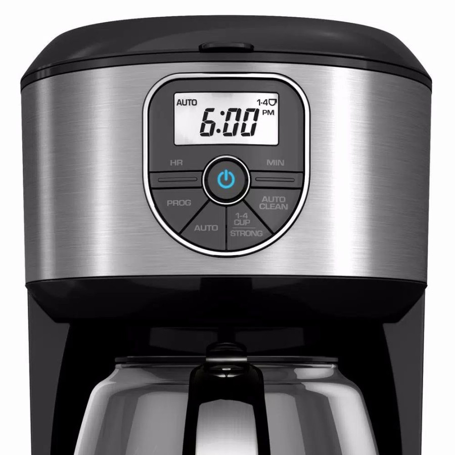 * Coffee Makers | Coffee Makers Black+Decker 12-Cup Programmable Coffeemaker In Stainless Steel