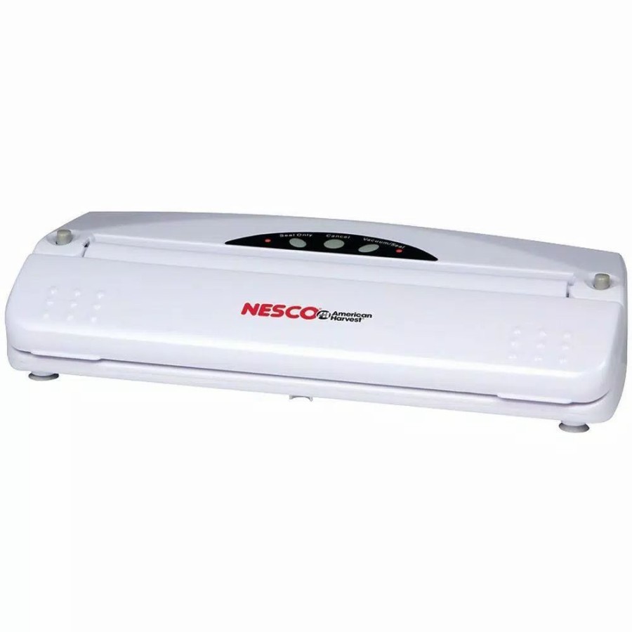 * Food Processing | Food Processing Nesco White Food Vacuum Sealer With Bags