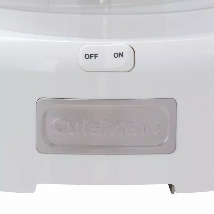 * Dessert Makers | Dessert Makers Cuisinart 1.5 Qt. White Ice Cream Maker With Easy Lock Lid