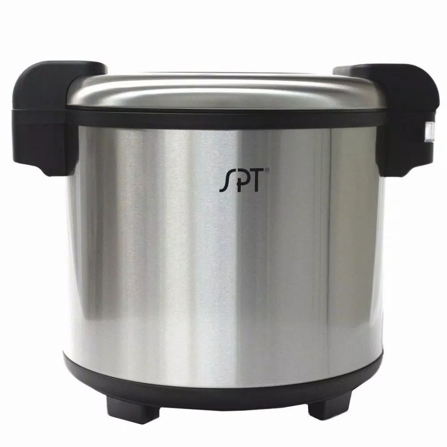 * Cookers | Cookers Spt 21.1 Qt. Stainless Steel Heavy Duty Rice Warmer (Not A Cooker) 160 Cup (Cooked Rice)