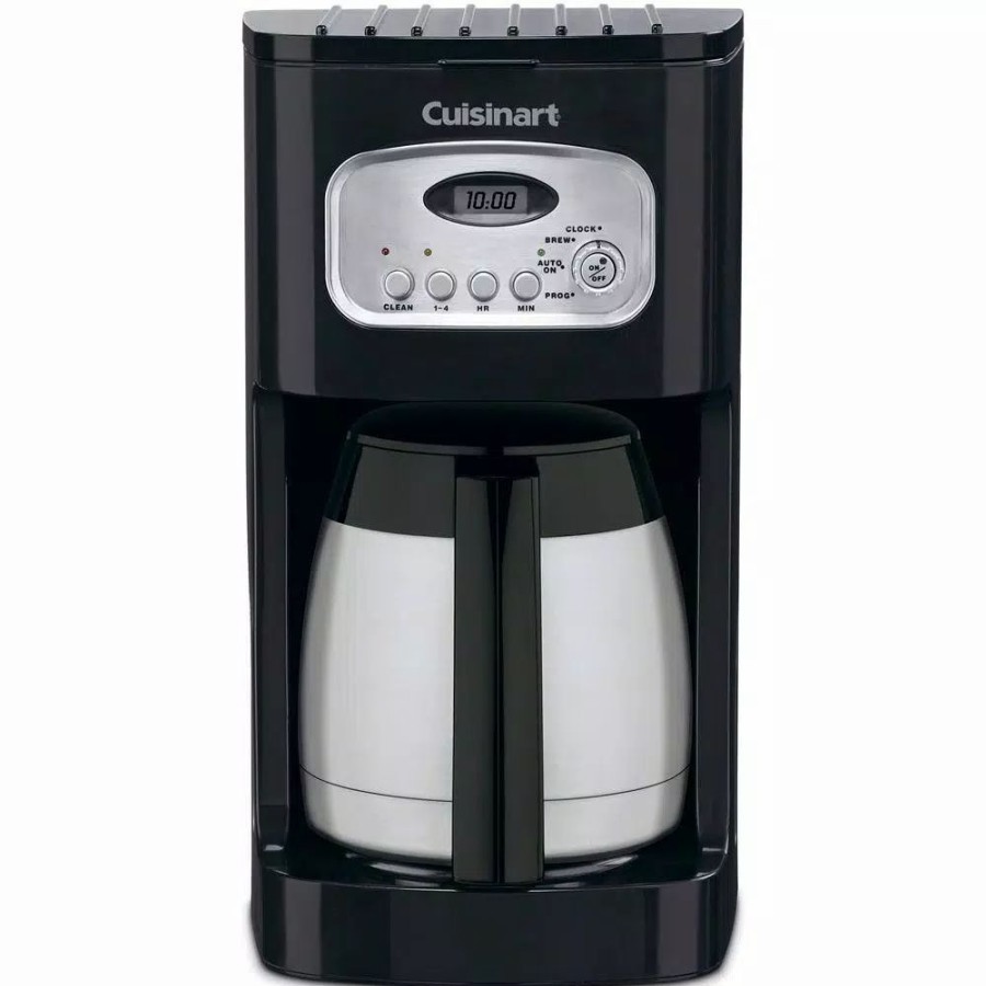 * Coffee Makers | Coffee Makers Cuisinart 10-Cup Black Programmable Thermal Coffee Maker