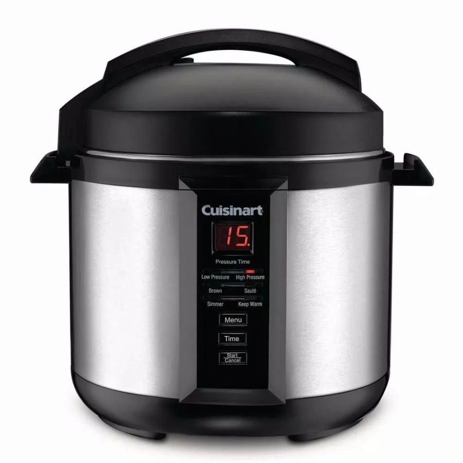 * Cookers | Cookers Cuisinart 8 Qt. Brushed Stainless Pressure Cooker