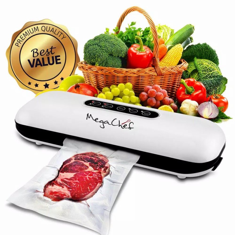 * Food Processing | Food Processing Megachef White Food Vacuum Sealer