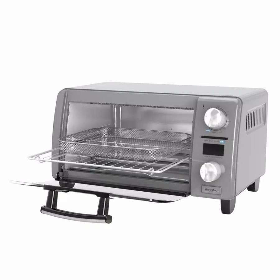 * Toasters | Toasters Black+Decker Crisp 'N Bake 4-Slice Silver Countertop Oven