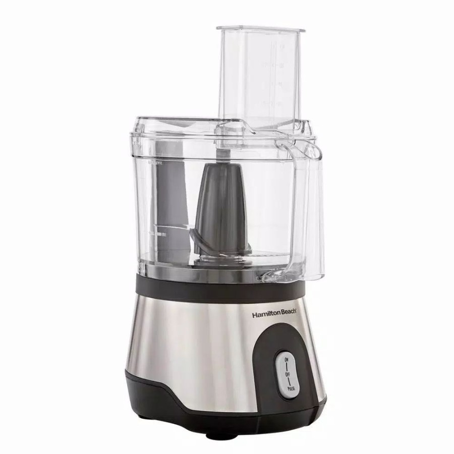 * Food Processing | Food Processing Hamilton Beach 10-Cup 2-Speed Stainless Steel Food Processor With Pulse Control