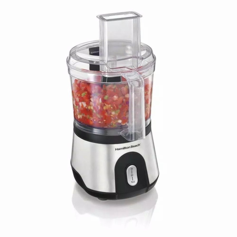 * Food Processing | Food Processing Hamilton Beach 10-Cup 2-Speed Stainless Steel Food Processor With Pulse Control