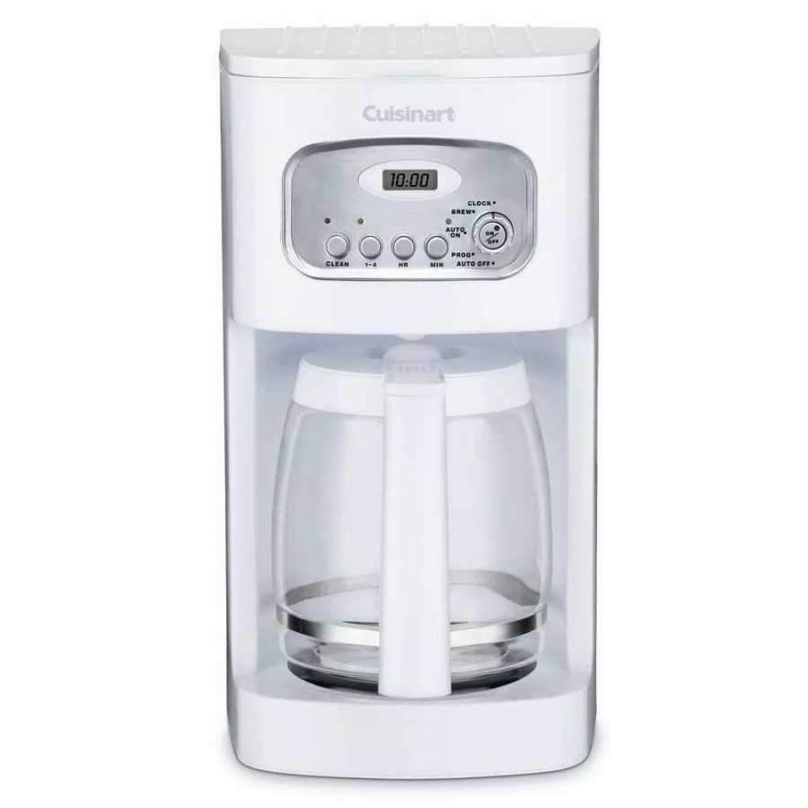 * Coffee Makers | Coffee Makers Cuisinart 12-Cup White Drip Coffee Maker With Carafe