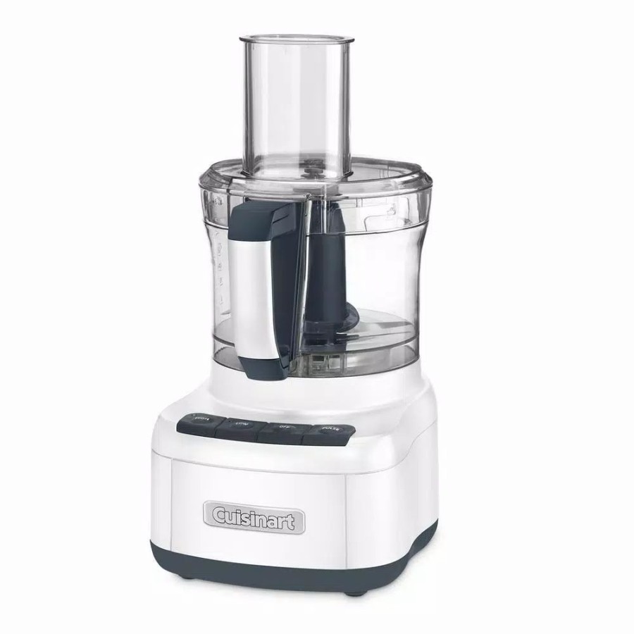 * Food Processing | Food Processing Cuisinart Elemental 8-Cup 3-Speed White Food Processor