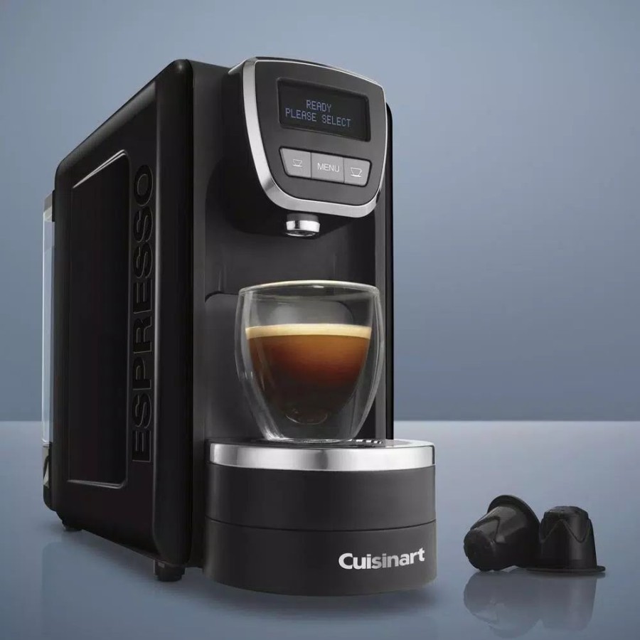 * Coffee Makers | Coffee Makers Cuisinart 1-Cup Espresso Defined Black Espresso Machine