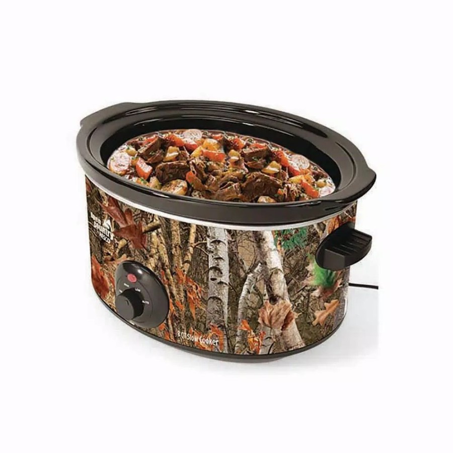 * Cookers | Cookers Nesco Open Country 8 Qt. Camoflauge Slow Cooker With Temperature Settings