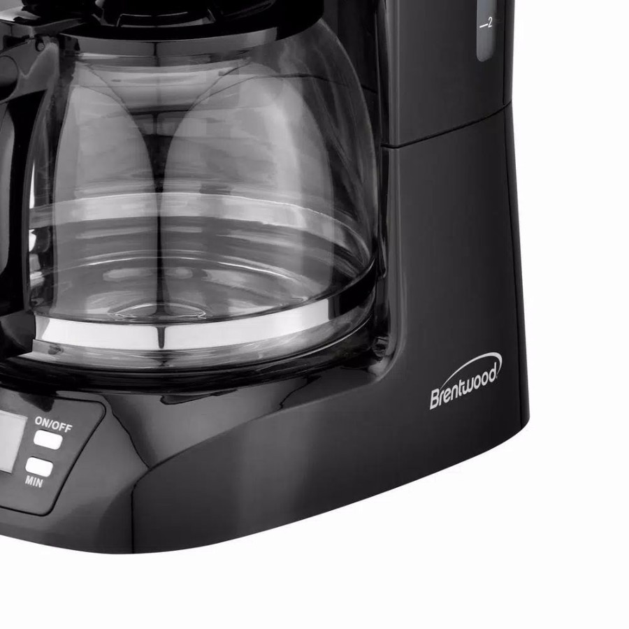 * Coffee Makers | Coffee Makers Brentwood Appliances 10-Cup Black Digital Coffee Maker