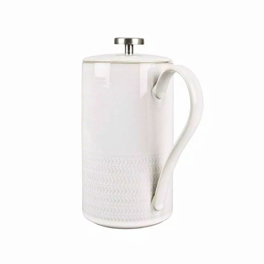 * Coffee Makers | Coffee Makers Denby Natural Canvas Textured French Press