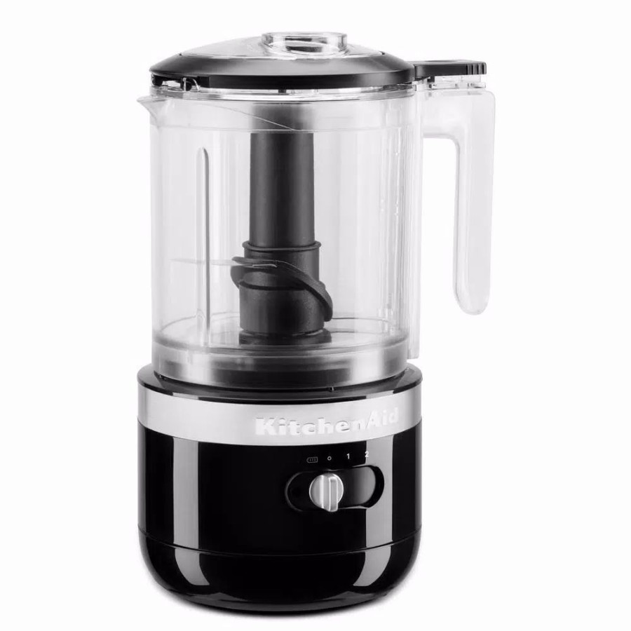 * Food Processing | Food Processing Kitchenaid Cordless 5-Cup Onyx Black Food Chopper