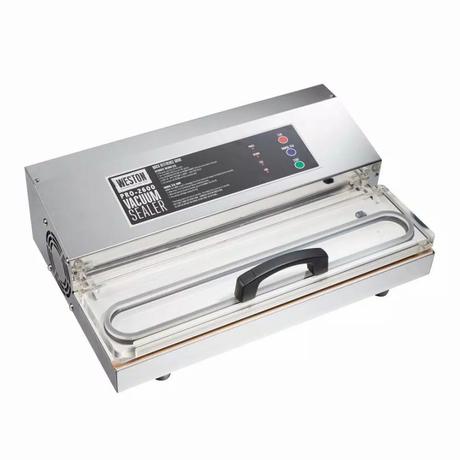 * Food Processing | Food Processing Weston Pro 2600 Stainless Steel Food Vacuum Sealer