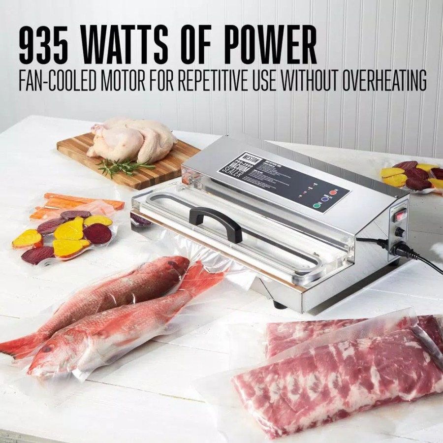 * Food Processing | Food Processing Weston Pro 2600 Stainless Steel Food Vacuum Sealer