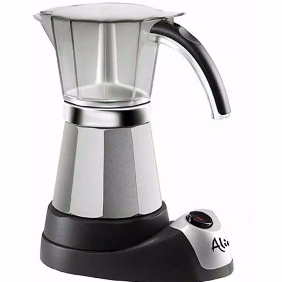 * Coffee Makers | Coffee Makers Delonghi Italian Moka 6-Cup Black Stainless Steel Espresso Machine