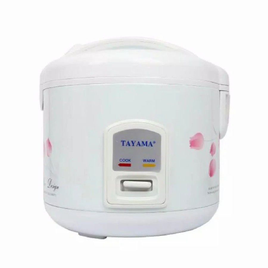 * Cookers | Cookers Tayama 10-Cup White Rice Cooker With Steamer And Non-Stick Inner Pot