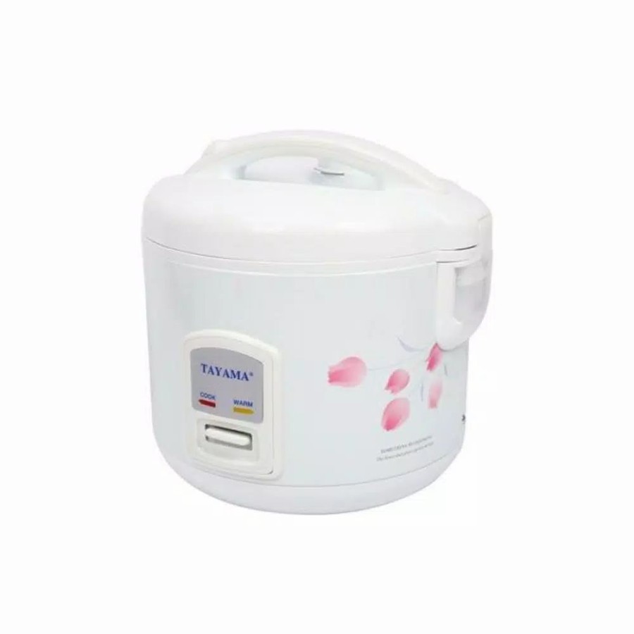 * Cookers | Cookers Tayama 10-Cup White Rice Cooker With Steamer And Non-Stick Inner Pot