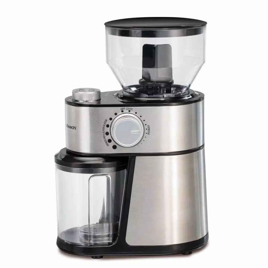 * Coffee Makers | Coffee Makers Hamilton Beach 16 Oz Stainless Steel Burr Coffee Grinder