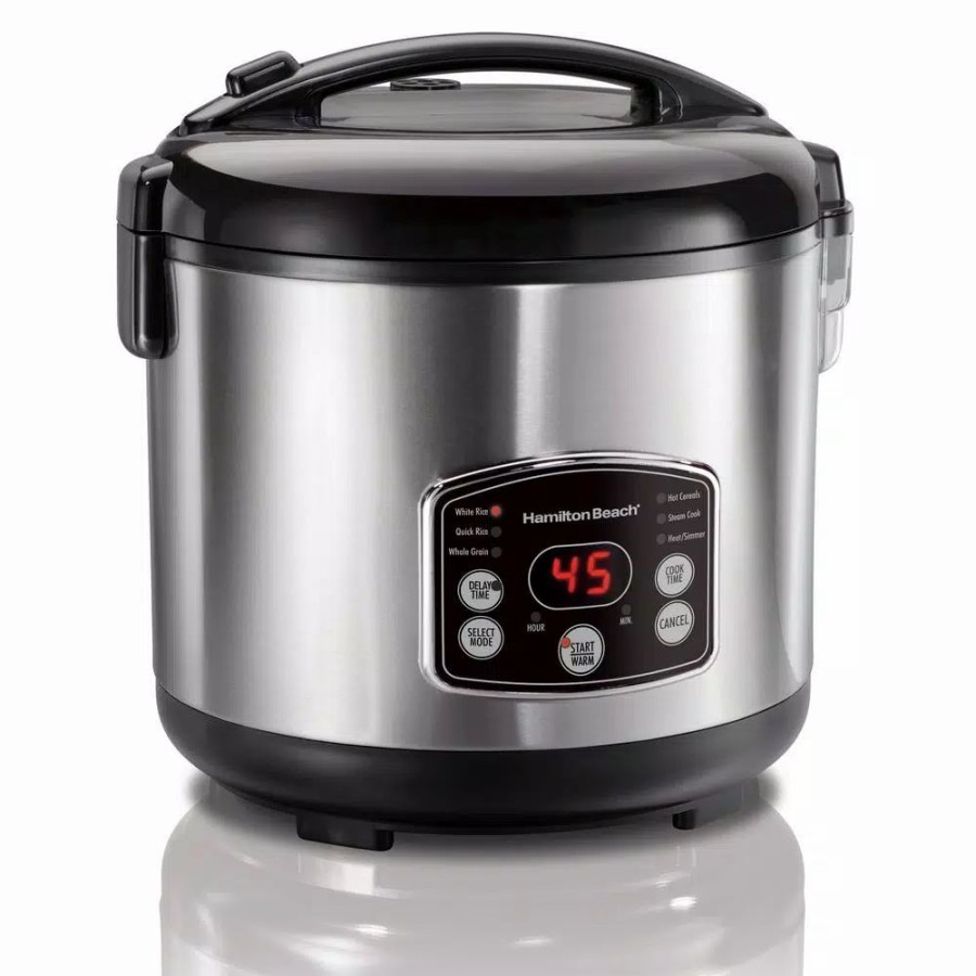 * Cookers | Cookers Hamilton Beach 14-Cup Stainless Steel Rice/Hot Cereal Cooker