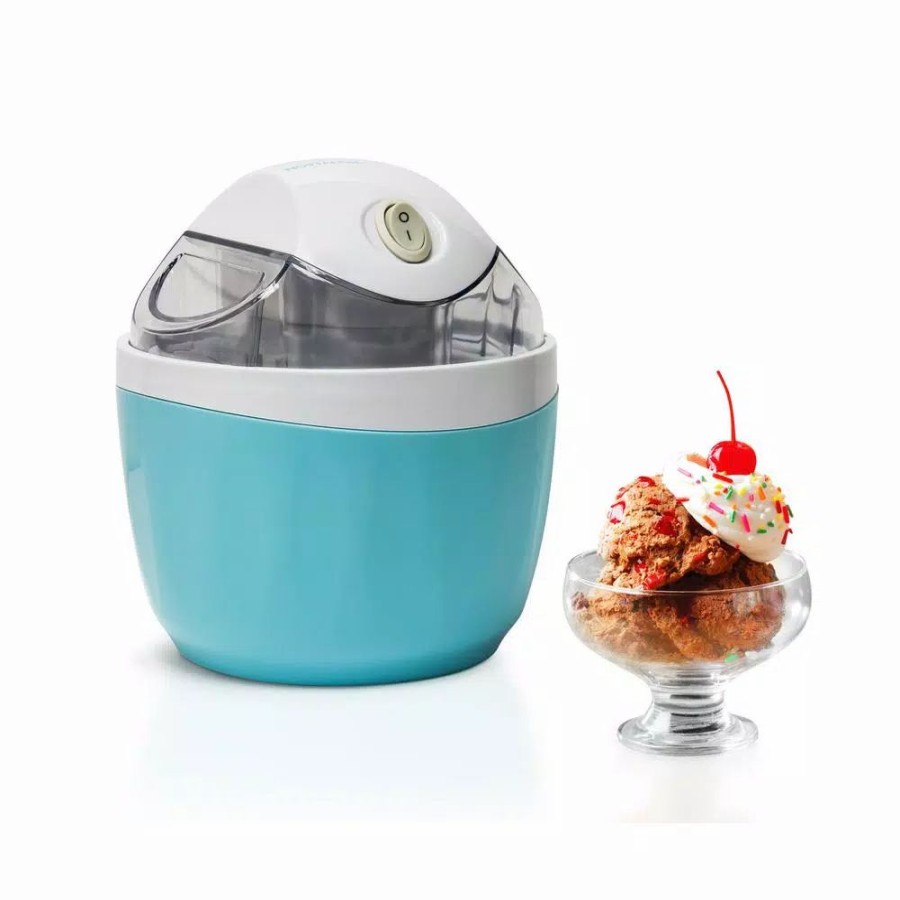 * Dessert Makers | Dessert Makers Nostalgia 0.5 Qt. Aqua Electric Ice Cream Maker