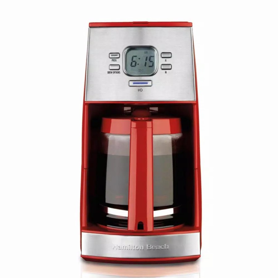 * Coffee Makers | Coffee Makers Hamilton Beach 12-Cup Red Ensemble Coffee Maker