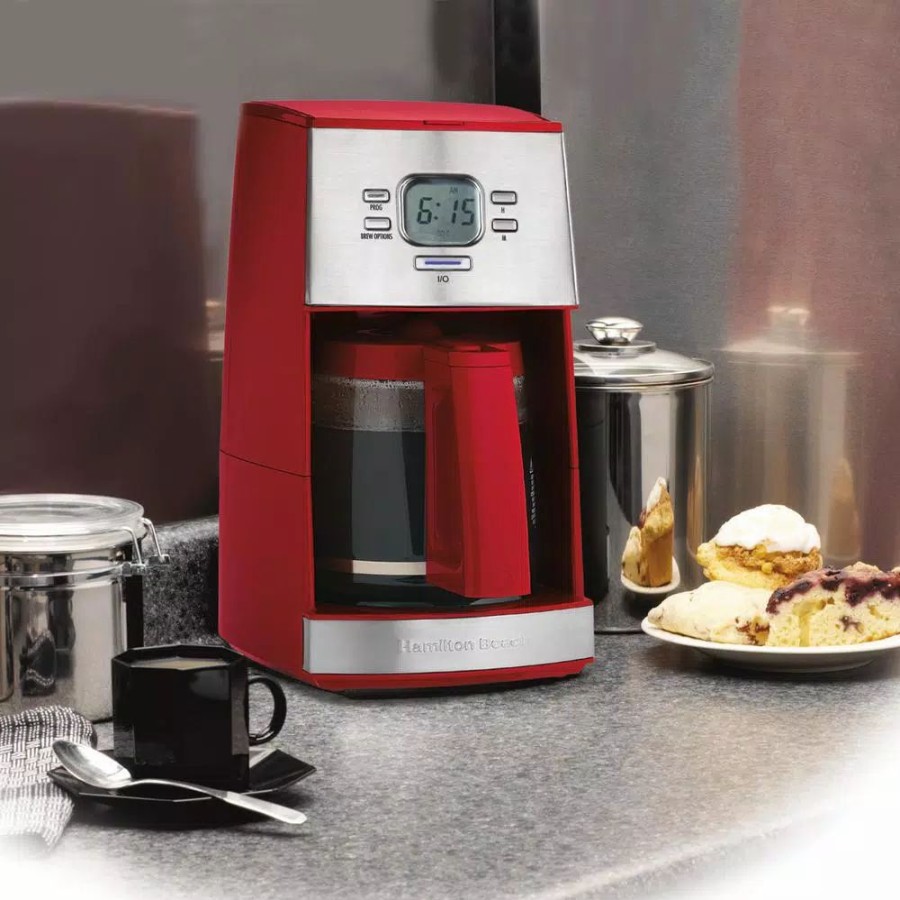 * Coffee Makers | Coffee Makers Hamilton Beach 12-Cup Red Ensemble Coffee Maker