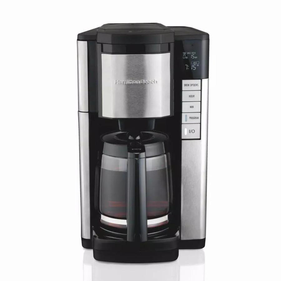 * Coffee Makers | Coffee Makers Hamilton Beach 12 Cup Programmable Easy Access Plus Coffee Maker