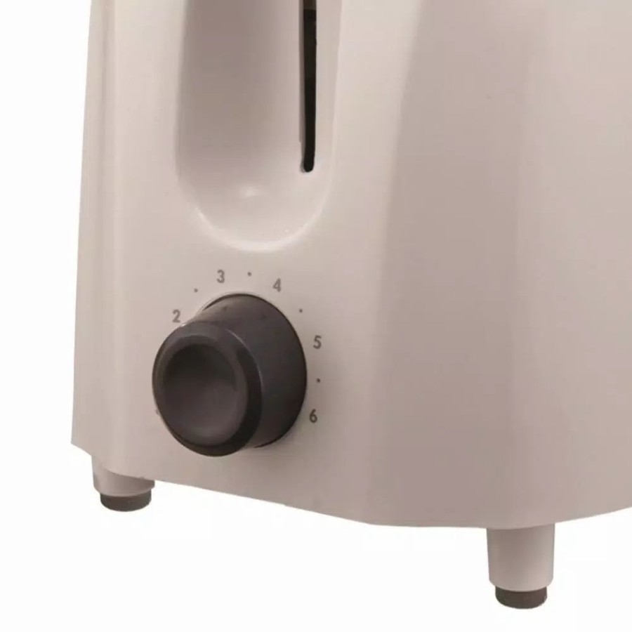 * Toasters | Toasters Brentwood 2-Slice White Toaster With Cool-Touch Exterior