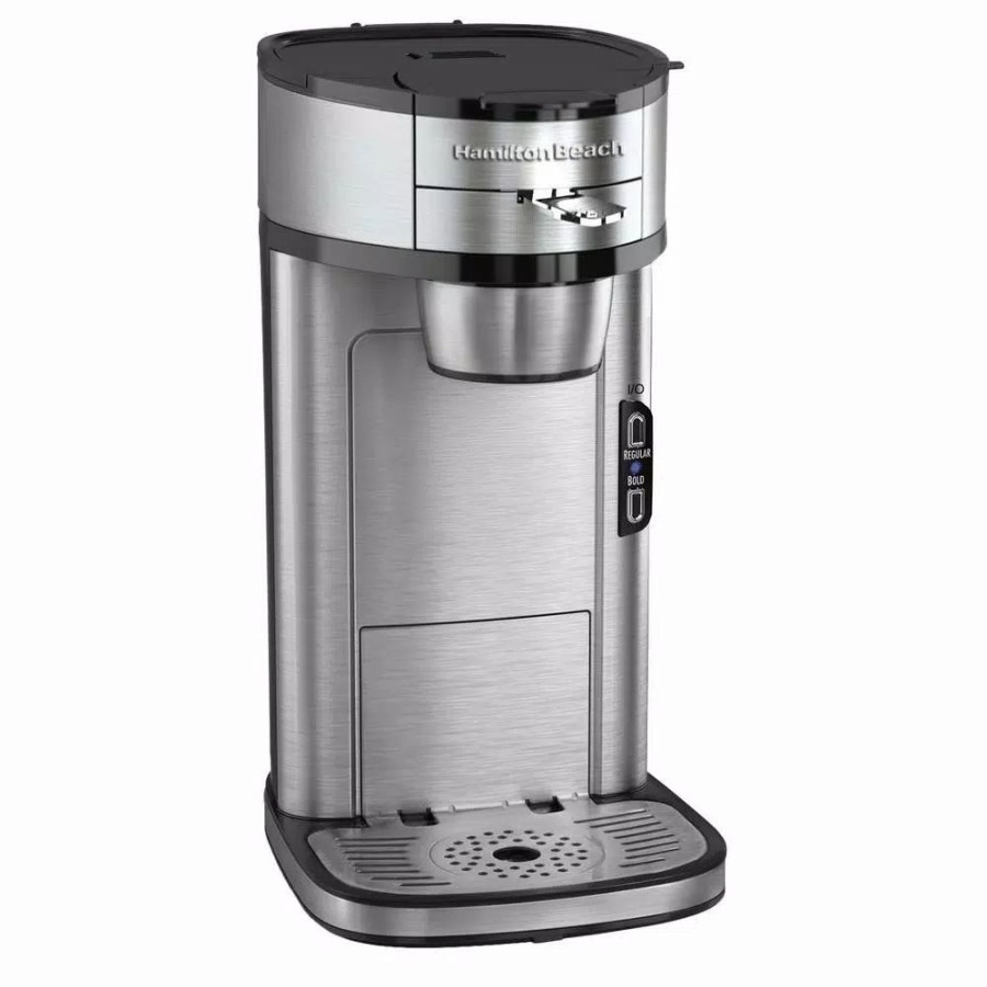 * Coffee Makers | Coffee Makers Hamilton Beach Stainless Steel Single Serve Coffee Maker With Built-In Filter