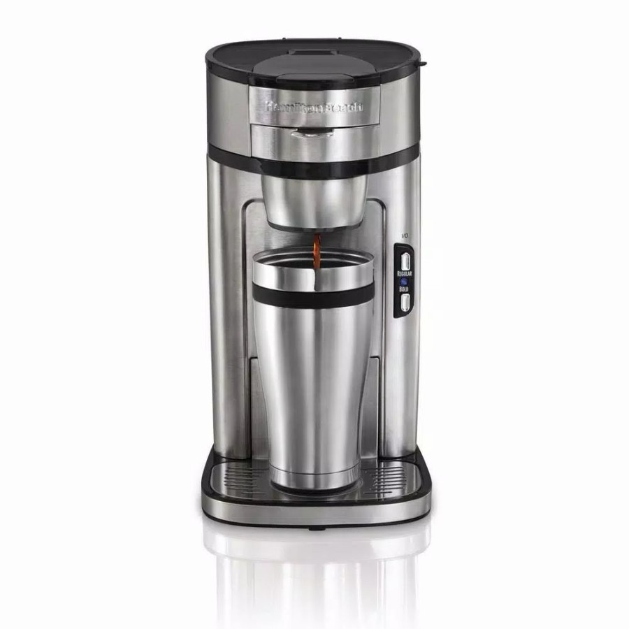 * Coffee Makers | Coffee Makers Hamilton Beach Stainless Steel Single Serve Coffee Maker With Built-In Filter