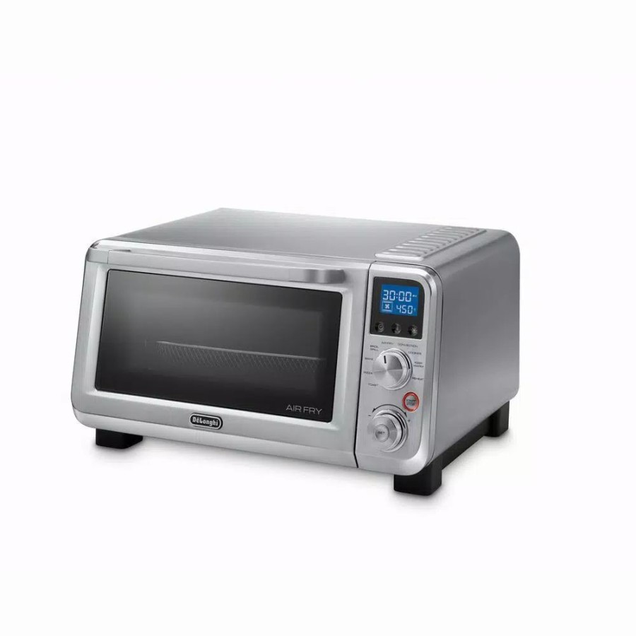 * Toasters | Toasters Delonghi Livenza 2000 W 6-Slice Stainless Steel Toaster Oven, Convection And Air Fryer