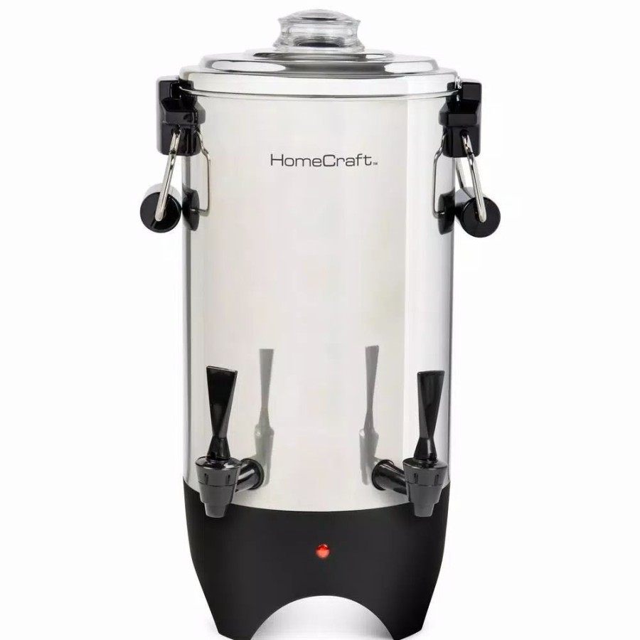 * Coffee Makers | Coffee Makers Nostalgia 45-Cup Stainless Steel Quick Brewing Coffee Urn