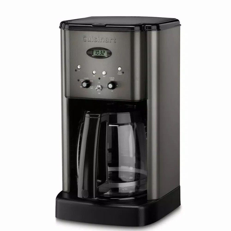 * Coffee Makers | Coffee Makers Cuisinart Brew Central 12-Cup Black Stainless Steel Drip Coffee Maker With Glass Carafe