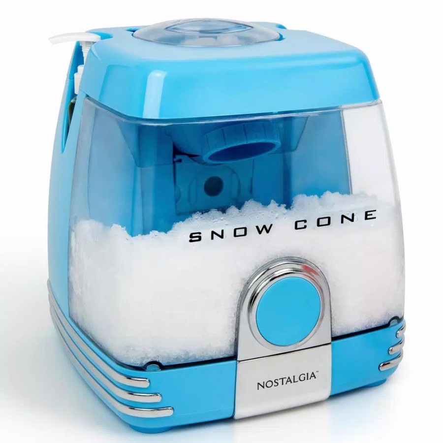 * Dessert Makers | Dessert Makers Nostalgia 240 Oz. Blue Countertop Snow Cone Machine