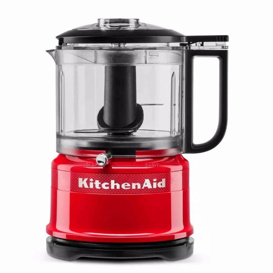 * Food Processing | Food Processing Kitchenaid 100-Year Limited Edition Queen Of Hearts 3.5-Cup 2-Speed Passion Red Food Processor